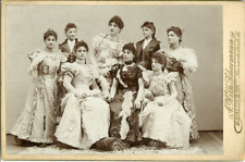 Actors, circa 1890 Vintage Silver Print Silver Print 10x15 1890  picture
