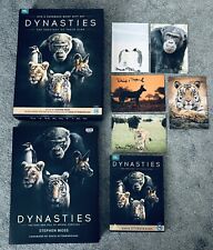 Rare David Attenborough Signed Dynasties Limited Edition Collection  picture