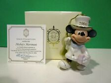 LENOX 2004 annual MICKEY'S MERRIMENT ORNAMENT Disney mouse - NEW in BOX with COA picture