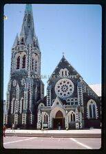 1986 Slide Front Christ Church Cathedral Christchurch New Zealand #3927 picture