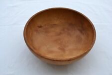 Vintage Occupied Japan Wooden Bowl 11.5” Solid picture