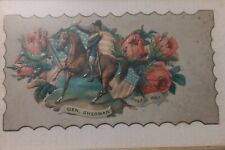General William Tecumseh Sherman Litho Embossed Card Civil War Historical picture