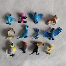 Jakks Rio Movie Figure Toy Mini Resin Figurine Toy 12PCS/SET picture