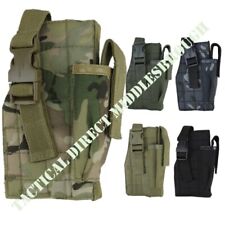 MOLLE GUN HOLSTER WITH MAG POUCH AIRSOFT PISTOL HOLDER ARMY WEBBING AIRSOFT picture