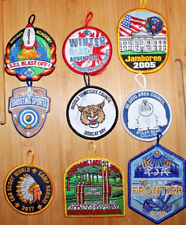 Boy Scouts of America BSA Patch Lot of 9 picture