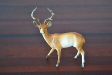 Plastic Deer 10 Point Buck Figurine 1pc picture