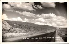Real Photo Postcard U.S. 40 Lovelock to Winnemucca, Nevada picture