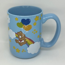 CARE BEARS Coffee Cup Mug- Zak- Cute Large Blue Mug Care Bears Forever-NEW  picture