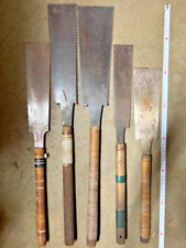 Vintage Old Hand saw set Made by Japanese craftsmen Carpentry tool Jank #4 picture