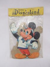 VTG Dennison Disney Disneyland Party Decorations Mickey Goofy Pluto 60's 70's picture