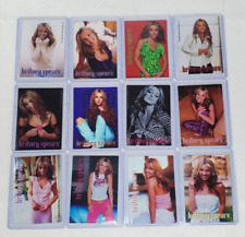 Britney Spears Vending Machine Sticker Set 2000 series 3 Card NM Complete Set picture