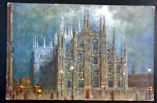 Illustrated, Evening View of Milan’s Il Duomo (Cathedral), Milan, Lombardy picture