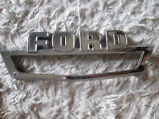 Metal OEM Vintage 1961-67 Ford Truck Emblem Chrome Badge C3TB-16A652-B picture