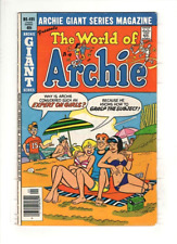ARCHIE GIANT SERIES WORLD OF ARCHIE #485 VG+, sexy bikini beach cover, 1979 picture
