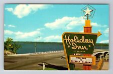 Eufaula AL-Alabama, Holiday Inn, Advertising, Antique Vintage Souvenir Postcard picture