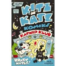 Kitz 'n' Katz Komiks #5 Eclipse comics NM minus Full description below [x: picture