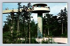 Smoky Mountain National Park, Clingmans Dome Tower Series #K167 Vintage Postcard picture