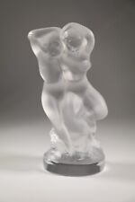 Lalique Frosted Glass Sculpture - Diane & Pan picture