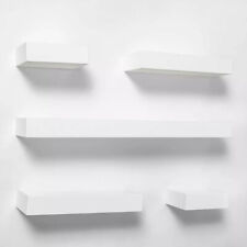 5pc Modern Wall Shelf Set - Threshold™ White picture