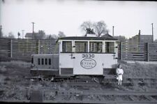 1951 NYC New York Central System Railbus #3830 - Vintage Railroad Negative picture