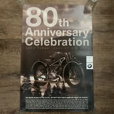 BMW Motorcycles Poster 80th Anniversary Celebration Event Promo Lake Tahoe 2003 picture