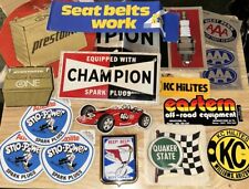 16 Stickers 1960-80’s. Autolite/CHAMPION/Spark Plugs,KC HiLiTES, prestolite&more picture