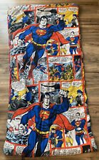 Vintage Superman DC Comics Super Hero Sleeping Bag Comic Books Super Heroes picture