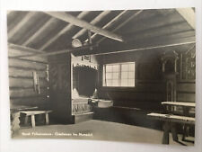 Norsk Folkemuseum Groslistuen Fra Numedal Vintage Postcard picture