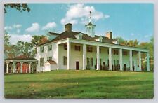 George Washington's Home, Mount Vernon Chrome Postcard 1305 picture