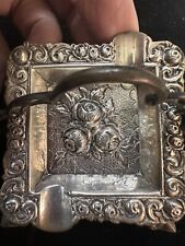 Antique  Victorian Style Ashtray 6 trays 800 Silver picture