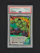 2022 Kayou Marvel Hero Battle Series 4 Hulk 1st Edition SGR Foil PSA 10 Gem Mint picture