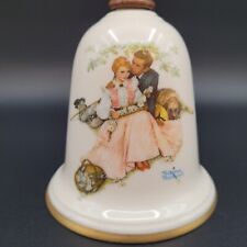 Large Norman Rockwell GORHAM Fine China Bell Love's Harmony 1976 picture