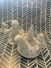 Dept. 56 Snowbabies “Trimming The Tree” Christmas Revolving Music Box  2003 picture