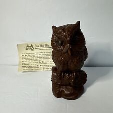 Vintage Red Mill Mfg Owl Figurine Statue Bird 4