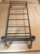 EXTREMELY RARE VINTAGE Griswold Cast Iron Skillet Display Rack picture