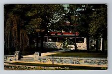 Goshen IN-Indiana, P R Judkins Residence, Antique, Vintage c1914 Postcard picture