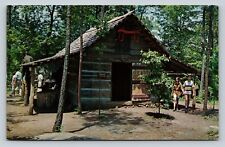 Smoke House in Pioneer Museum at GADSDEN Alabama Vintage Postcard 0713 picture