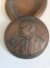 1948 Union Electric Missouri Charles A Coffin Copper Medal And Medal On  Tray picture