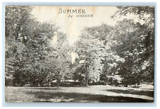 1909 Scene of Nature, Summer By Schever Antique Posted Postcard picture