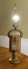 Vintage Duncan Miller 1/5 Cent Parking Meter Lamp #24886 Working Condition picture