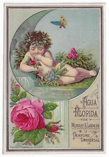 1881 Murray & Lanman Florida Water Agua Portuguese Lisbon Perfume Trade Card picture