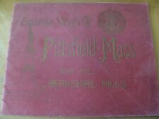 1908  PITTSFIELD  MASS  MA  VIEW PHOTO HISTORIC BOOK  30+ PAGES   REDUCED PRICE picture