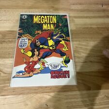 Megaton Man #1 First Appearance Origin NM Kitchen Sink Comix 1984 A519 picture