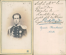 Robillards, the Grand Duke Nicolas Maximilianovich de Leuchtenberg CDV vintage album picture