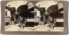 Switzerland.Switzerland.Switzerland.Interlaken Street Scene Photo Stereo.Stereoview.1905. picture