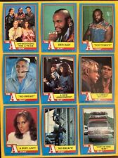 1983 Topps The A-Team Complete Set Of 66 Trading Cards picture
