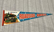 Vintage Roadside America Shartlesville PA Souvenir Pennant picture