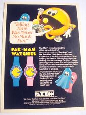 1981 Pac-Man Watches Color Ad Paxxon, Corp., Miami, Florida picture