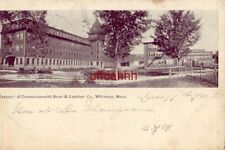 pre-1907 FACTORY OF COMMONWEALTH SHOE & LEATHER CO., WHITMAN, MA 1905 picture