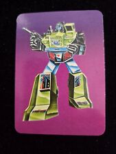 Transformers G1 Hasbro Action Cards 1985 118 Long Haul Purple variation  picture